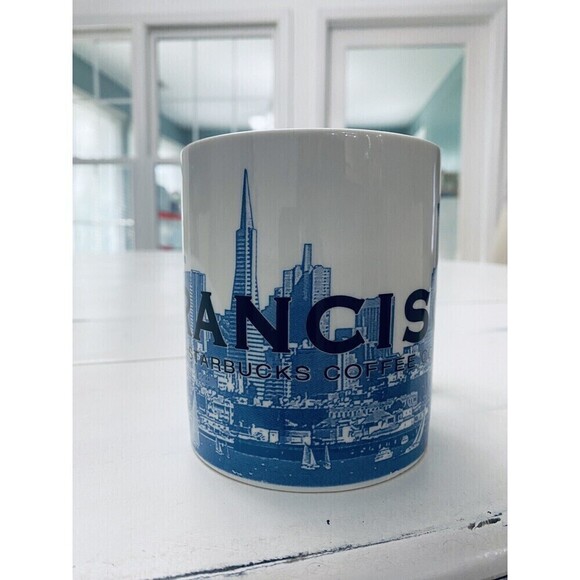 Lot of 3 Starbucks Collector Series Mugs Detroit Vtg San Francisco St. Louis - Picture 13 of 16